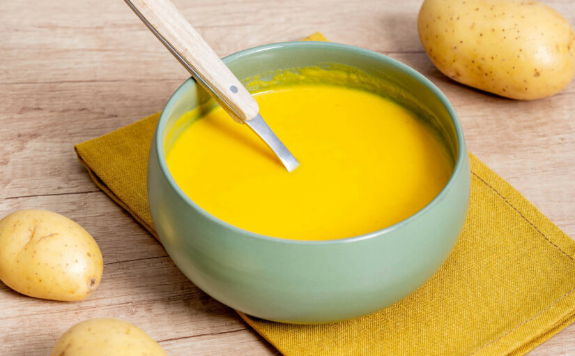 Soupe carottes, potimarron & pommes de terre