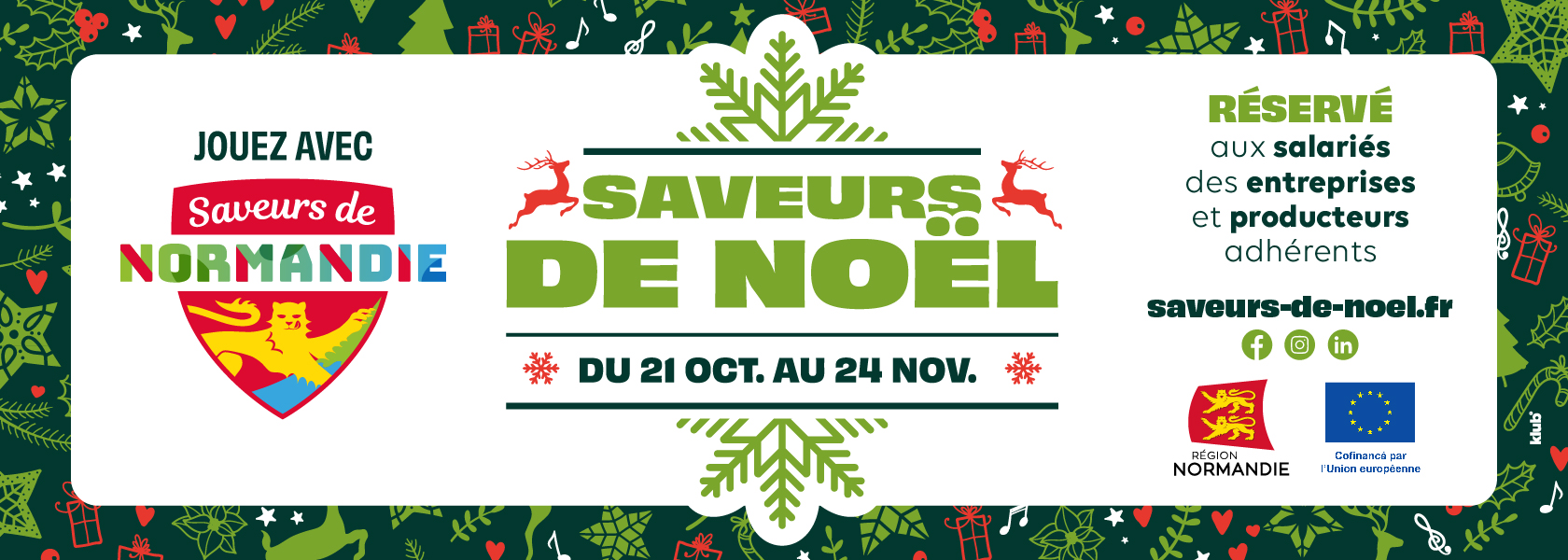 Saveurs de Noël - Saveurs de Normandie